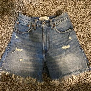 Curve Love Abercrombie Jean Shorts